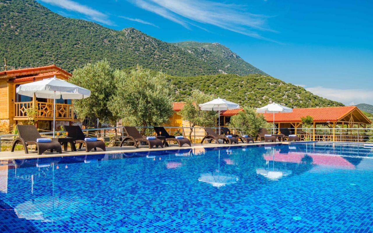 Doganin Ruhu Hotel & Bungalow カシュ エクステリア 写真