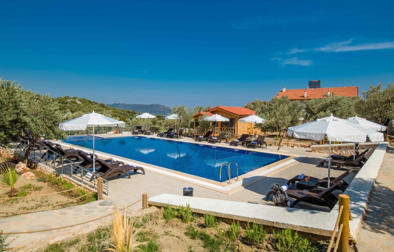 Doganin Ruhu Hotel & Bungalow カシュ エクステリア 写真
