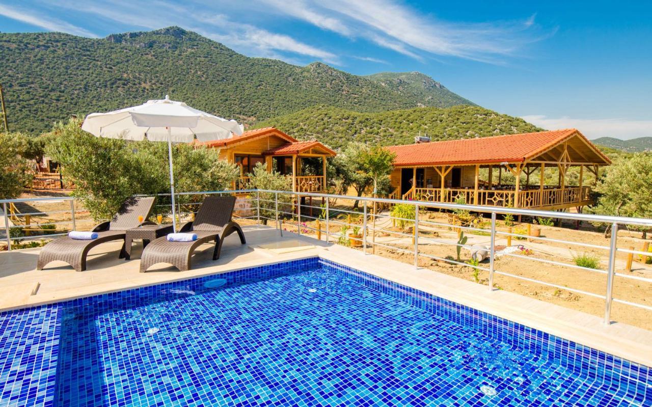 Doganin Ruhu Hotel & Bungalow カシュ エクステリア 写真