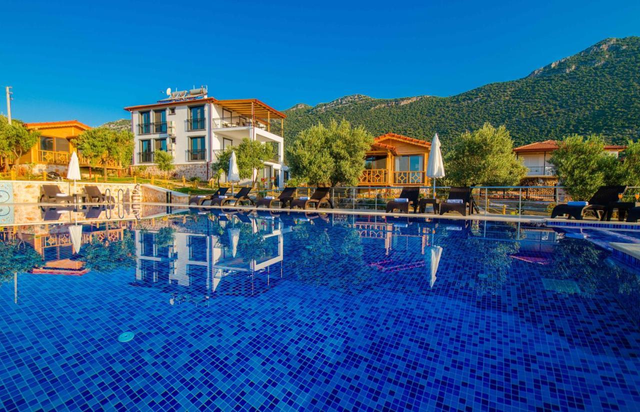 Doganin Ruhu Hotel & Bungalow カシュ エクステリア 写真