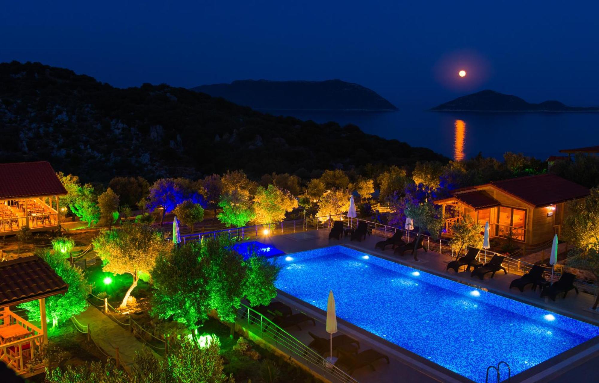 Doganin Ruhu Hotel & Bungalow カシュ エクステリア 写真